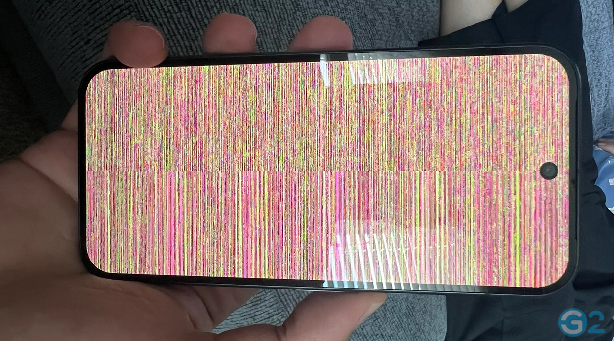 Google Pixel 10 mit einem Display-Bug