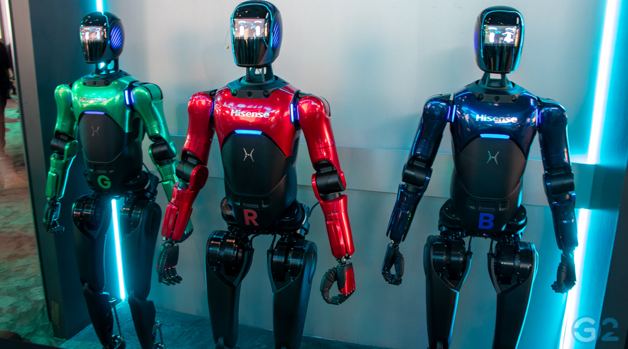 HiSense zeigt auf der IFA seine AI-Roboter