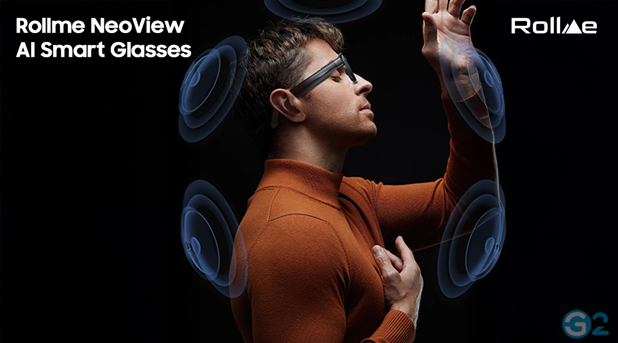 Rollme NeoView AI Smart Glasses