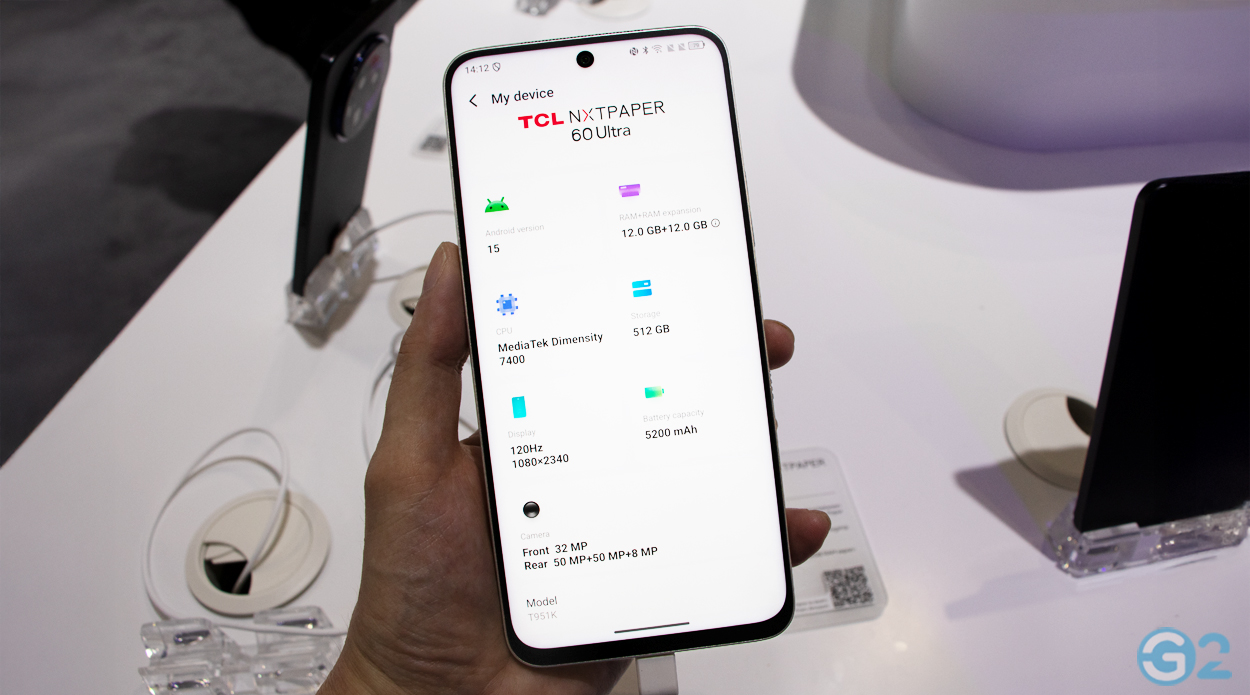 TCL NxtPaper 60 Ultra
