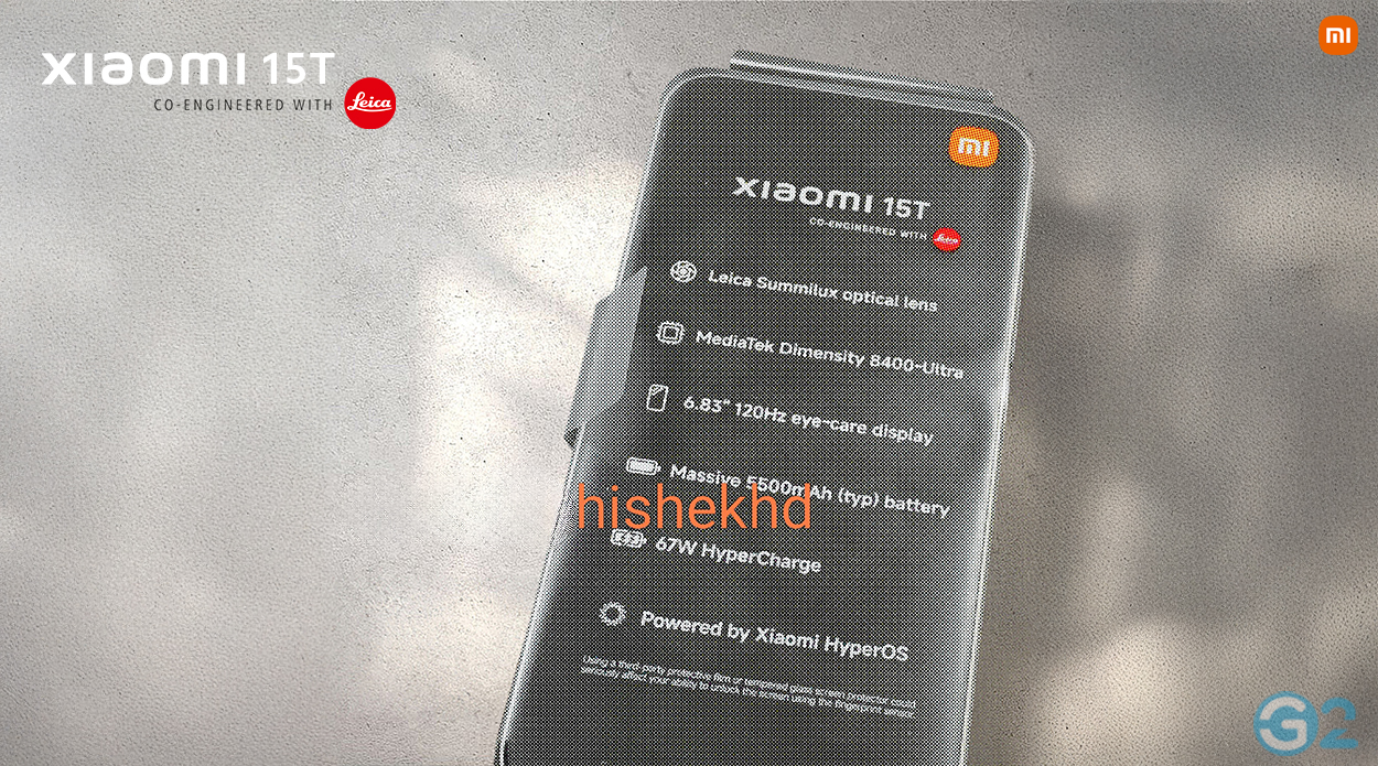Xiaomi 15T Leak