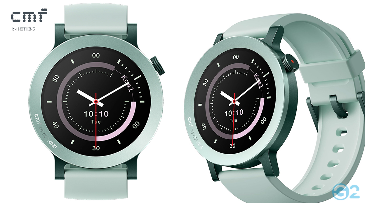 CMF Watch 3 Pro in Green Light