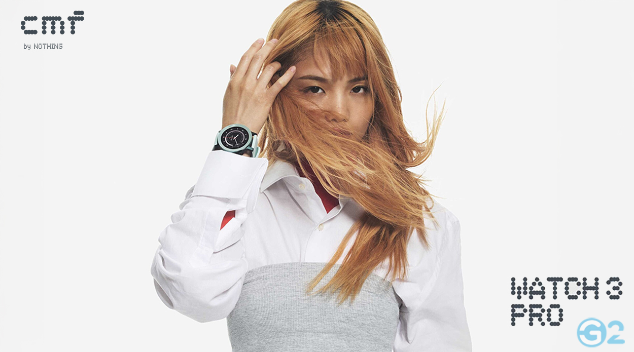 CMF Watch 3 Pro in Green Light