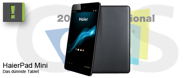 Haier mit HaierPad Mini 781