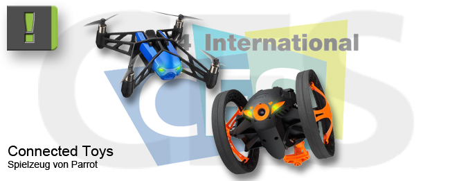 Parrot Connected Toys MiniDrone und Jumping SUmo