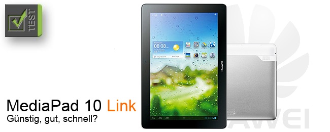 Huawei MediaPad 10 Link Test